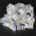 1 / 5 / 10 Pieces of RJ45 Plastic Network Connector Clip Cat6 8 Pin. 
