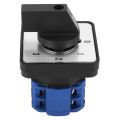 660V 20A Switch 4-Position 2 Pole Rotary Selector Universal Rotary Cam Changeover Switch Electric Motor Reversing Switch. 
