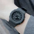 (Ready Stock) G-Shock GA2100 Men Watch Sport Watch Dual Time Display Water Resistant Shockproof and Waterproof World Time LED Men's Boy Sports Wrist Watches with 2 Years Warranty GA-2100-1A. 