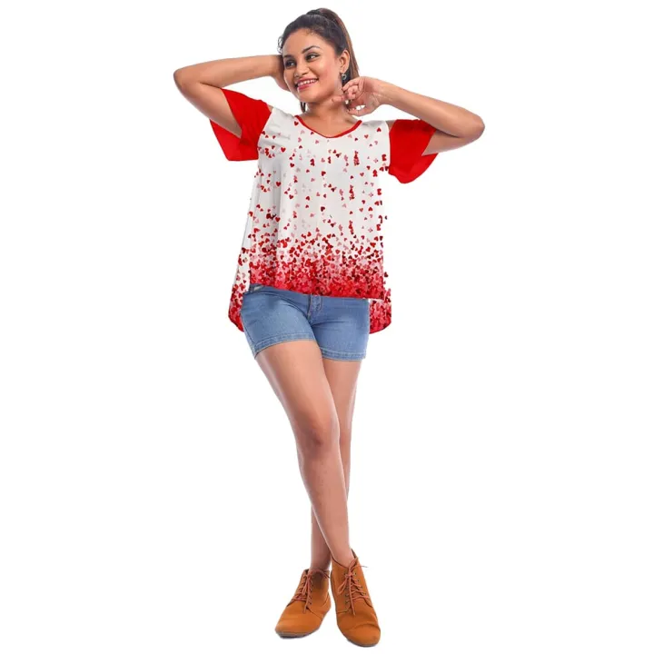 Privi Fashion Cold Shoulder Top for Women