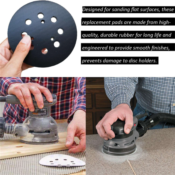 8%20Hole%20Hook%20and%20Loop%20Sander%20Pad%20Track%20Sander%20Sanding%20Backing%20Pad%20-%20Image%202