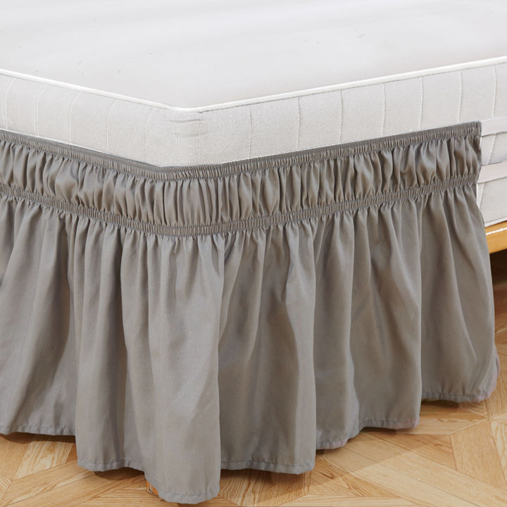Bed%20Skirts,Wrap%20Around%20Bed%20Skirts%20with%20Adjustable%20Belts%20for%20Twin%20Beds%2015%20Inches%20Drop,%20Elastic%20Dust%20Ruffles,%20Easy%20Fit%20Wrinkle%20&%20Fade%20Resistant%20Silky%20Luxurious%20Fabric%20-%20Image%208