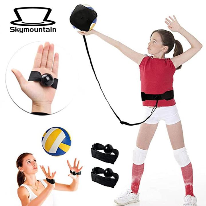 Volleyball Practice Belt Volleyball Spike Trainer Belt Compact Size Length Adjustable Elastic Training Tool Volleyball Rebounder