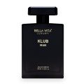 Bella Vita Luxury KLUB Man Eau De Parfum Perfume for Men with Lemon, Rose and Vanilla|Musky and Spicy Long Lasting Premium EDP Fragrance Scent, 100Ml NUZ. 