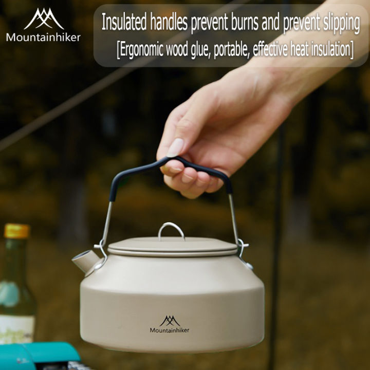 Mountainhiker%201.4L%20Camping%20Te-apot%20Outdoor%20Water%20Kettle%20Picnic%20Hiking%20Cookware%20Soup%20Boiling%20Te-a%20Pot%20Cof-fee%20Cup%20-%20Image%205