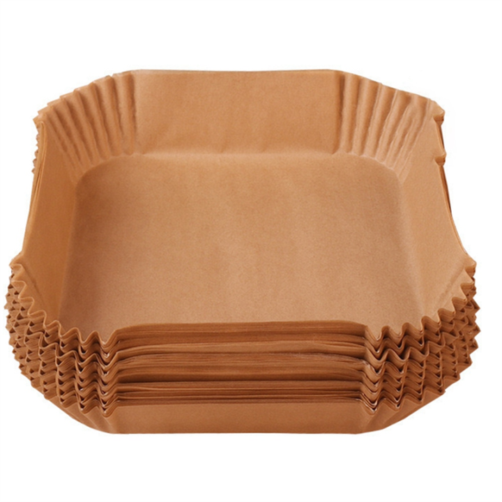 Air Fryer Essential Silicone Oil Paper, Special Food-Specific Paper Plates, Oil-Absorbing Household Gaskets B