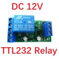 DC 5V 12V TYPE-C USB TTL232 Relay Module for Arduino Raspberry PI, PC UART Serial Port Switch. 