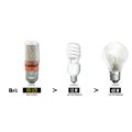 3 Color Temperatures Integrated SMD LED Corn Lamp E27 AC85V - 265V Warm White High Light Energy Conservation Small LED Light Bulb 12W. 