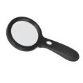 LED Magnifier, Ergonomic Round LED Magnifying Glass with Light for School. 