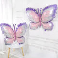 HOT Large Butterfly Aluminum Foil Balloons Butterfly Helium Air Globos Birthday Party Decorations Baby Shower Kids Toy Photo Props. 