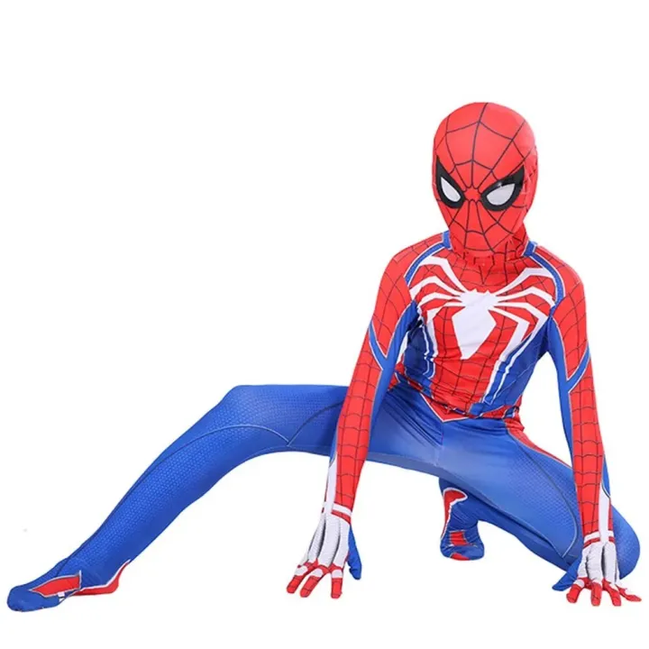 Child%20Spiderman%20Costume%20Peter%20Parker%20Bodysuit%20Halloween%20Boys%20Girls%20Play%20Movie%20Fan%20Cosplay%20Fantasy%20Costume%20-%20Image%206