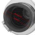 44MM Universal Motorcycle Air Filter Elements Mushroom Head Pod Cleaner Double Foam Cauretor Air Filter Cleaner Intake. 
