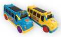 Pull String & Lighting Function School Bus Toy For Kids, Colorful School Bus Toy, Pull String Movement & Lighting Function, Best Gifts For Your Kids.. 