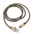 Micro USB Mobile Phone Cables Nylon Woven Phone Charging Cable For Android Samsung 1m. 