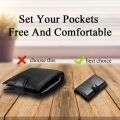 【hot】 SEMORID Credit Card Holder Holder Slim Leather Wallet Pop Up Wallet RFID Blocking Metal Double Card Case For Men And Women. 