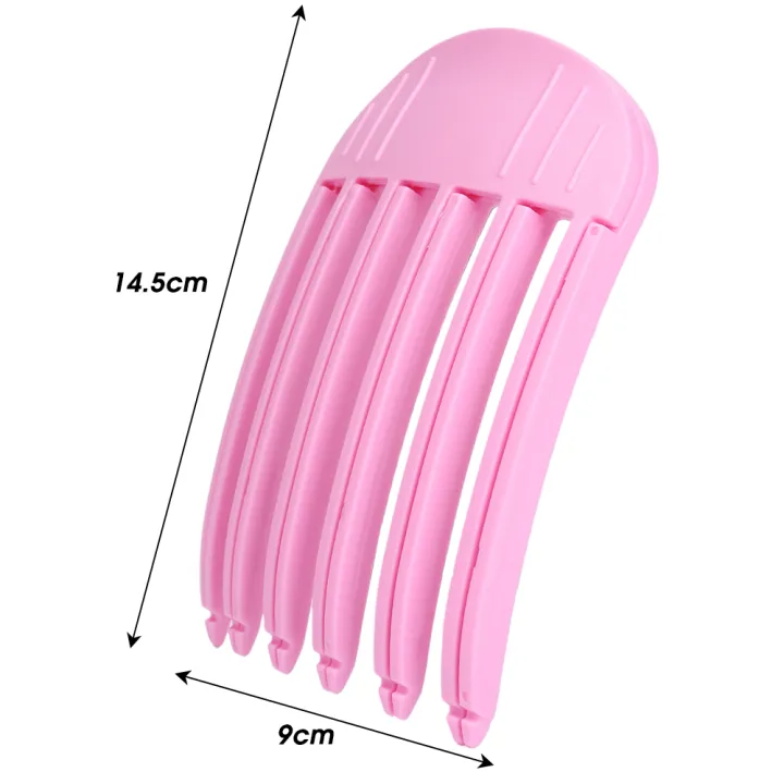 2Pcs%206/3Teeth%20Fluffy%20Hair%20Roots%20Clips%20Comb%20Lazy%20Hair%20Top%20Styling%20Curling%20Barrel%20Portable%20Korean%20Hairs%20Clip%20Volume%20Wind%20Sculpting%20Comb%20-%20Image%209