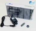 SHANDA SDF-3306 Aquarium Mechanical Biological Bio-Filter Box Slim Hanging Filter 3W Power Liquid Filter Fish Tank Filter Pump 350L/h Submersible Pump Hang External Aquarium Filter for Fish Tank Water Pump Fish Tanks Aquarium Pump. 