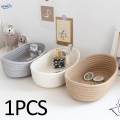 Small Storage Baskets Multipurpose Decorative Basket for Closet Shelf Vanity. 