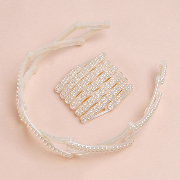 Non%20Slip%20Retractable%20Foldable%20Hairbands%20New%20Hair%20Accessories%20Headdress%20Hairpins%20Headband%20Unisex%20BOYUAN%20-%20Image%203