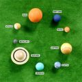 solar toys Solar System Educational Model Toy Planet Model Solar System Stress Ball Solar System Model Kit For Home For School. 