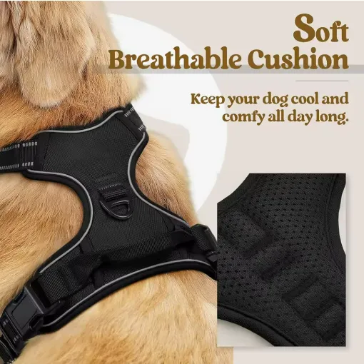 Dog%20Harness%20Pet%20Leash%20Lead%20Set%20for%20Small%20Medium%20Large%20Dogs,%20Adjustable%20Reflective%20No-Pull%20Padded%20Puppy%20Dog%20Harness%20Collar%20Chest%20Vest%20with%20Handle%20Training%20Walking%20Leash,%20Saddle%20Style%20Mesh%20Dog%20Harness%20Comfortable%20Harness%20for%20Small%20to%20Large%20Dogs%20-%20Image%207
