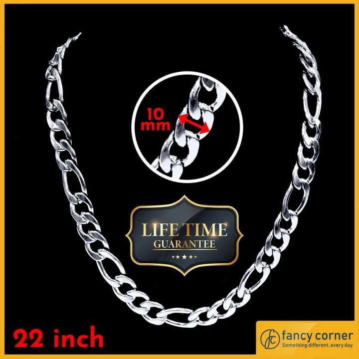 Silver Chain Stainless Steel Men's 24 inch / 60 cm for men | Daraz.lk