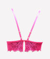 TOFO Women's Hot Pink Lace Bralette.. 