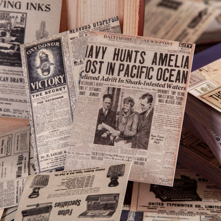 Sweet%20Journal%2050PCS%20Retro%20The%20Age%20Of%20Things%20Series%20Washi%20Stickers%20DIY%20Album%20Diary%20Journal%20Decorative%20Scrapbooking%20Sticker%20-%20Image%203