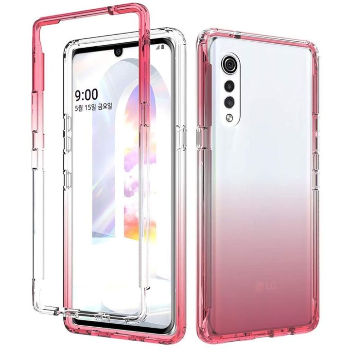 Ultra Slim TPU Clear Case For LG Velvet – Shockproof Soft Silicone Gel Cover