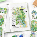 Mr. Paper PET waterproof tape six sections long tape handbook material decorative beauty tape DIY photo frame magazine album. 