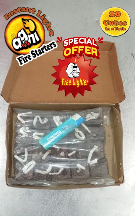 20PCS%20Fire%20Starters%20with%20free%20lighter%20-%20Eco%20friendly%20Fire%20Starter%20Cubes%20-%20Odorless%20Charcoal%20Fire%20Starter%20Sticks/cubes%20for%20Fireplace,%20Wood%20Stove,%20Campfires,%20Grill,%20Fire%20Pit,%20Smoker,%20BBQ%20-%20Image%203