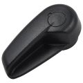 Machine cover pull handle-1x Bonnet Release Cable Handle-Black. 