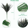 High-quality Artificial flower arrangement Exquisite Lifelike Decorative Plastic green  bouquet  Persian leaves for Home decor Office decoration Wedding decoration Gift choice Interior design. 