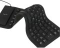 Foldable Flexible Waterproof USB Wired Keyboard. 