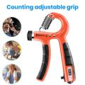 Hand Grip Strengthener Workout Adjustable Hand Gripper Finger Non-Slip Forearm Grip Athletes Stress Relief Hand Grip Trainer. 