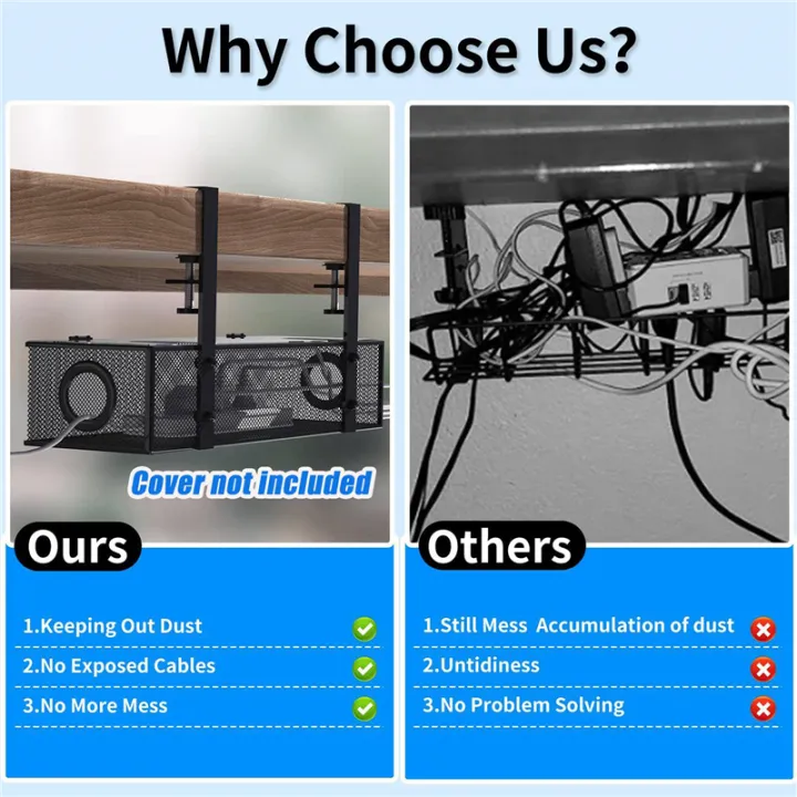 1%20Pcs%20Under%20Desk%20Cable%20Management%20Box%20Tray%20Under%20Table%20Cord%20Management%20Organizer%20Cable%20Tray%20-%20Image%205