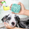 Bathroom Dog Cat Bath Massage Gloves Brush Soft Safety Pet Accessories for Dogs Cats Tools Pet Products Silicon Bath Body Brush. 