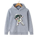 2023 pink kids astronaut cartoon clothes baby boys cotton shirt fashion cotton hoodie children spaceman tops undershirt. 