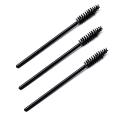 Mascara Eyelash Wands Brush for Eyelash Extension Eyebrow and Makeup Color/ Makeup Brush Eyebrow Eyelash Comb Wand for Extension Makeup Brush Tool , Black (pack of 10). 