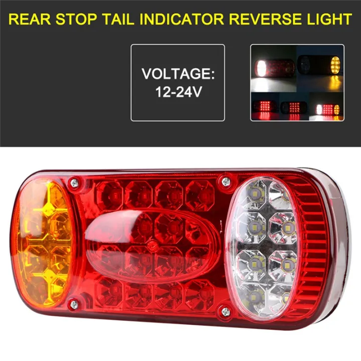 12V%2032%20LED%20Car%20Truck%20Tail%20Light%20Rear%20Stop%20Brake%20Lights%20Signal%20Indicator%20Taillight%20for%20Trailer%20Truck%20Lorry%20Van%20UTE%201PCS%20-%20Image%205
