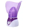 Weja Beauty Moisturizing Hot Facial Steamer Skin Care Thermal Sprayer Smooth Skin Facial Spa Warm Steam Sauna Aroma Steamer (Purple). 