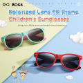 OQ BOGA 8 Colors Unisex Oval Frame Anti UV Polarized Kids Sunglasses Children Outdoor Eye Protection Full Rim Sun Glasses. 