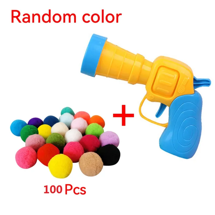 DySunny Pet Cats Colorful Elastic Ball bouncy ball silent ball Toy kitten Cats Training Interactive toy