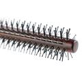 Nylon Round Hair Brush Anti-Static Comb Hairdressing Blow Drying Blow Bangs Pear Head Straight Hair Hairdressing Wooden Comb. 
