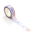 NEW 1X 10M Deco Blue & Pink Galaxy Cloud Silver Stars Washi Tape for Scrapbooking Planner Masking Tape Kawaii Papeleria. 