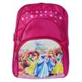Princess school bag Kids cartoon Backpack Grade 2&3 Boys Girls pink. 