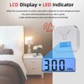 Electrochemical Sensor Carbon Monoxide Gases Leakage Detector Unit 3-digit LCD Display Sound and Light Alarm LED Indicator Lights with Fault Self-Test Low Battery Reminder Memory Functions. 