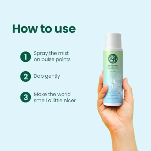 Yu n Me The First Move Body Mist for Men | Long Lasting Fragrance With Spicy, Musky, Woody Notes | Skin Friendly & Dermatologically Tested | 200mlFROM INDIA)JEZ