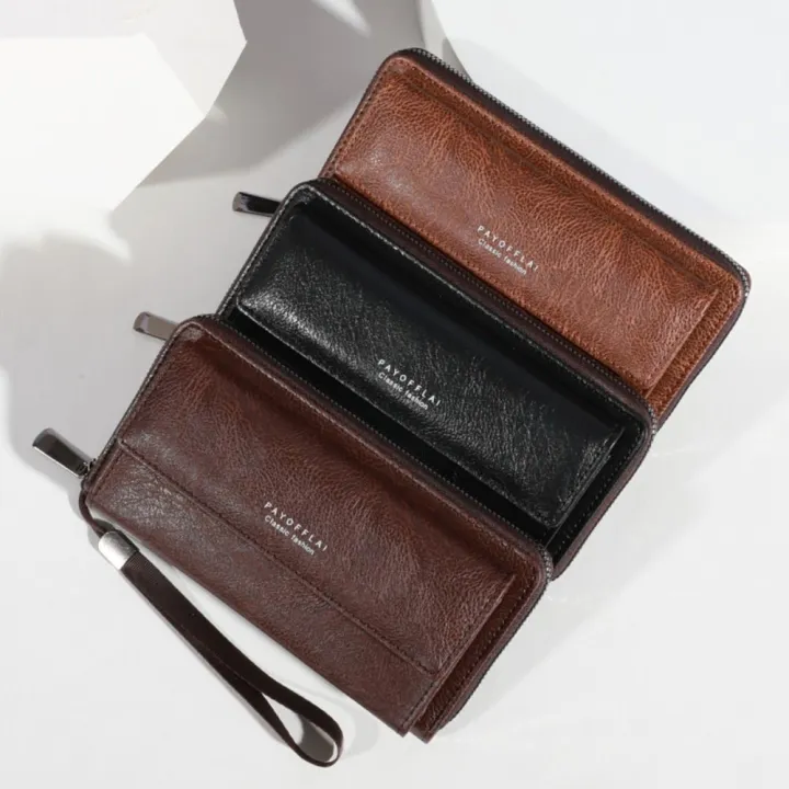 Long%20Men's%20Wallet%20Pu%20Large%20Capacity%20Business%20Wallet%20Zipper%20Double%20Layer%20Men%20Clutch%20Bag%20Handbag%20-%20Image%208