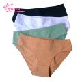 Muses Mall Solid Color Women Panties Comfortable Stylish Women's Cotton Panties Plus Size Breathable Moisture-wicking Underwear for Southeast Asian Ladies Women Underwear. 